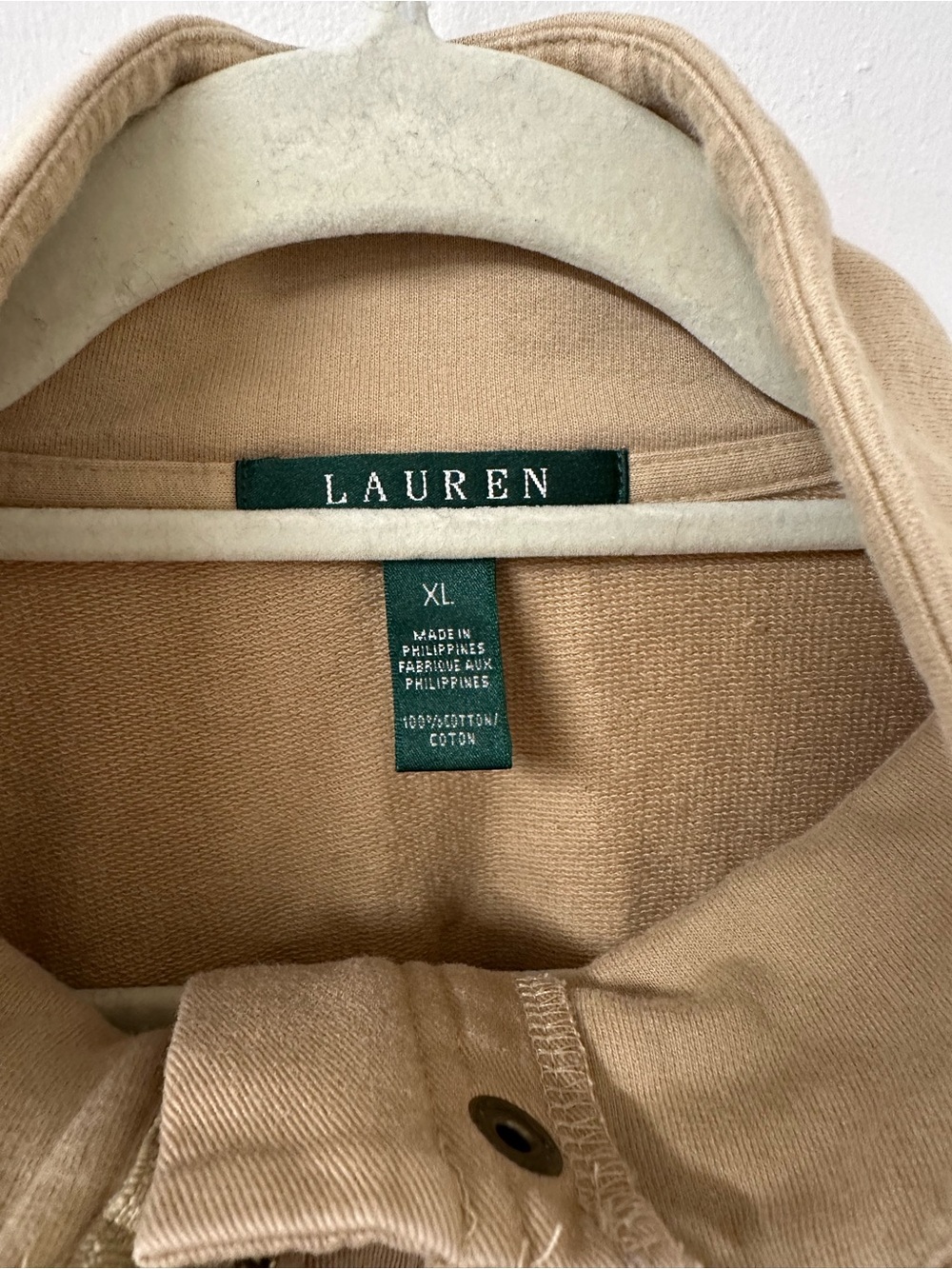 Lauren Ralph Lauren Tan Utility Jacket - Picture 4 of 10